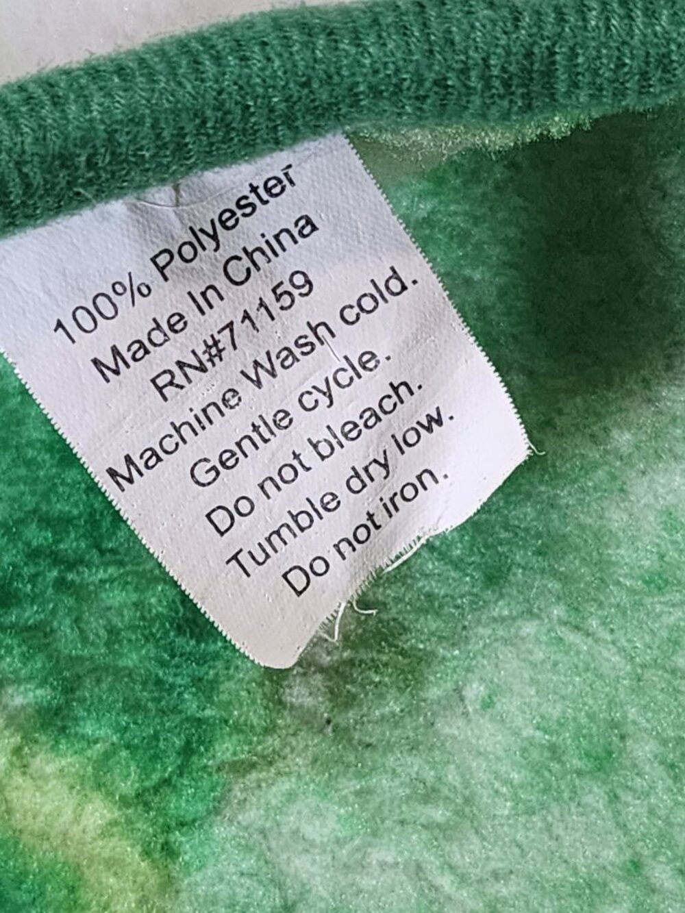 Unbranded Green White Black Brown SuperSoft Poly Fleece 45"x60" Panda Blanket - Picture 16 of 16